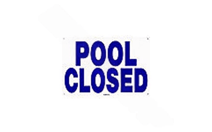 PoolStyle PS265 POOL CLOSED Sign – 12