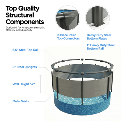 Premium Above Ground Pool - AquaDoc - AquaDoc - 850082366217 - 