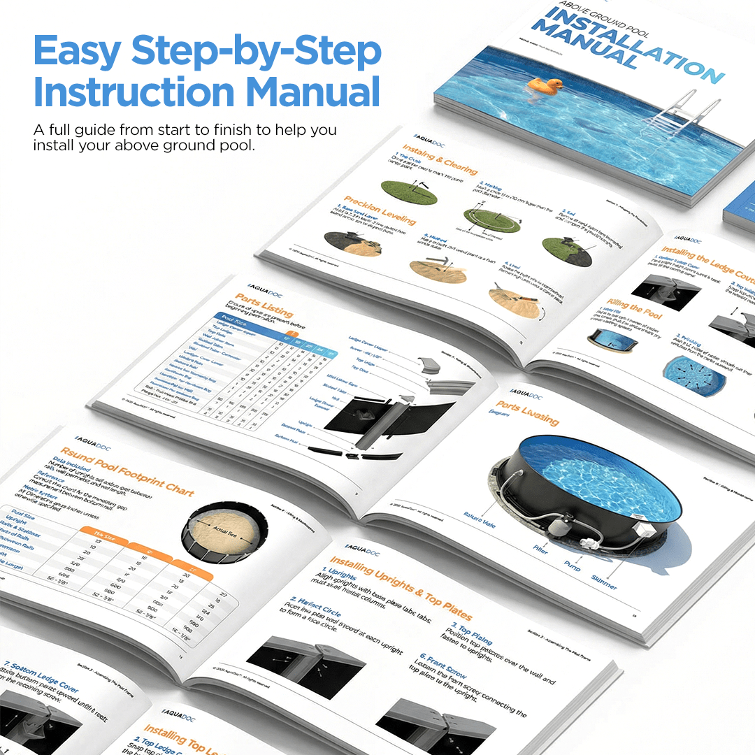 Premium Above Ground Pool - AquaDoc - AquaDoc - 850082366217 - 