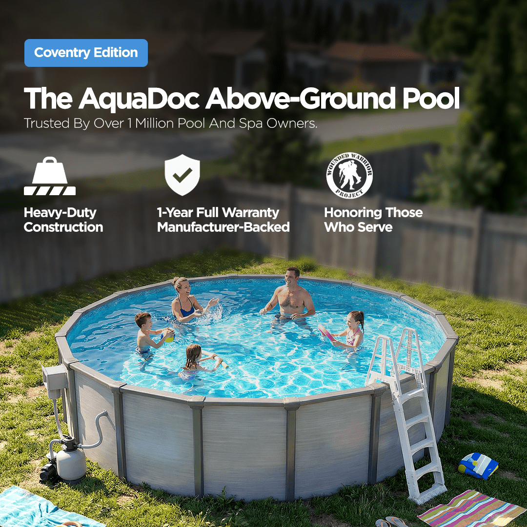 Premium Above Ground Pool - AquaDoc - AquaDoc - 850082366217 - 