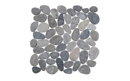 Full sheet of River Rock Smoky tile