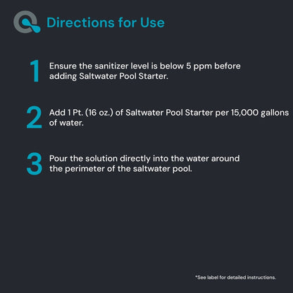 Saltwater Pool Starter Kit - AquaDoc - AquaDoc - 850082366316 - 