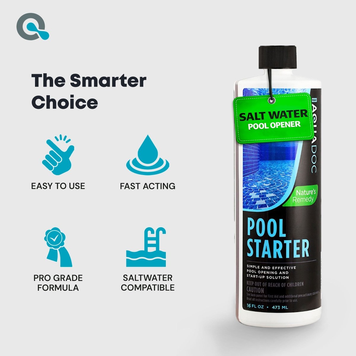 Saltwater Pool Starter Kit - AquaDoc - AquaDoc - 850082366316 - 