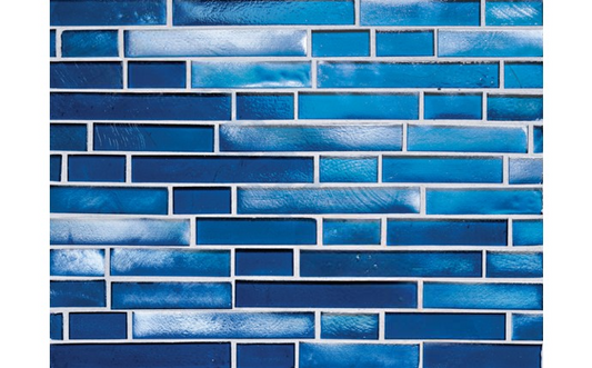 Close-up of tile texture on NPT Sapphire 12x12 tile