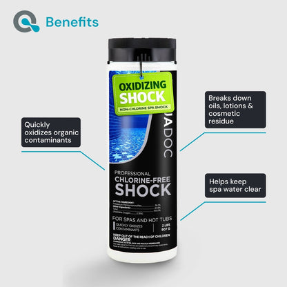 Spa Oxidizing Shock for Hot Tub - AquaDoc - AquaDoc - 850082366118 - 