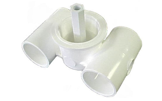 Super-Pro 23301-000-000 hydrotherapy jet body assembly front view