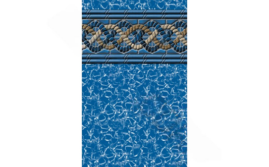 nstalled Swimline Mystri Gold pool liner in a 33' round pool