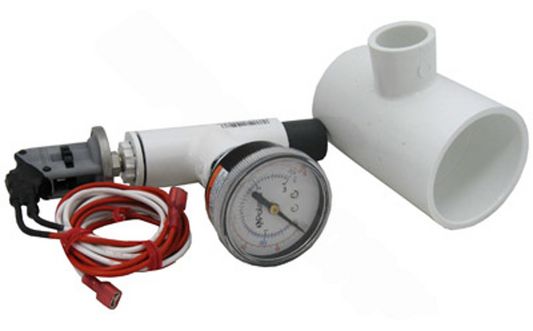 ULTRAFLEX/ULTRAFLEX 2 PRESSURE SWITCH & GAUGE ASSY for In-Floor Pool Cleaning