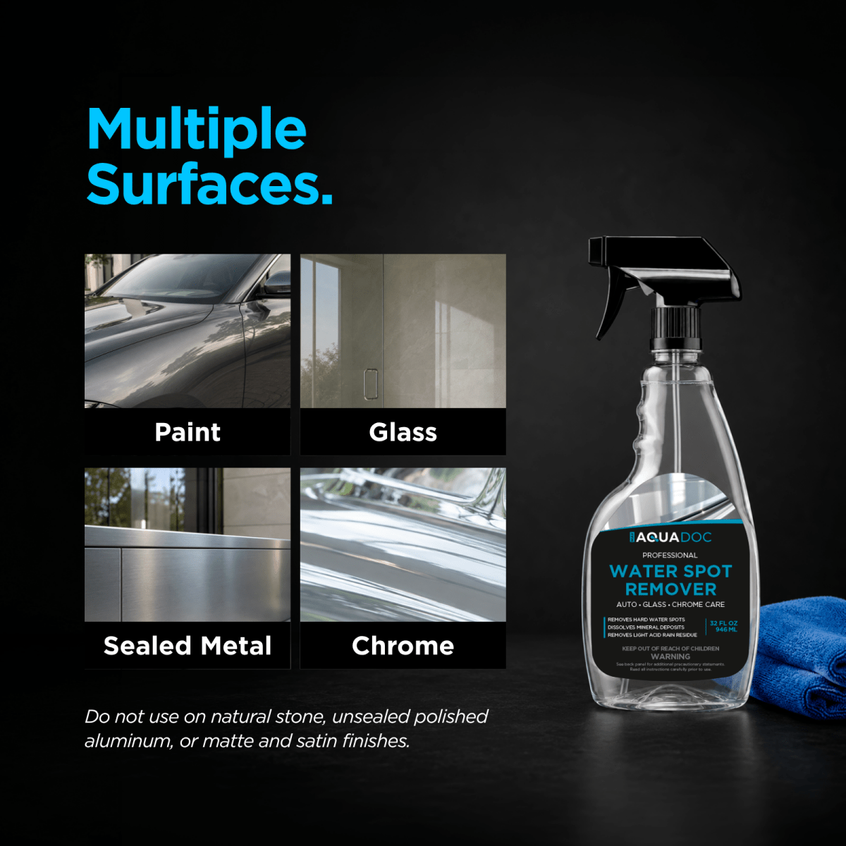 Water Stain Remover Spray - AquaDoc - AquaDoc - 850082366675 -
