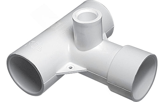 Waterway 212-3370 Gunite Double Venturi Tee Body Assembly front view