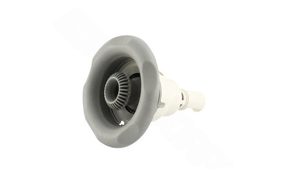 Front view of Waterway 229-7637G gray power storm spa jet