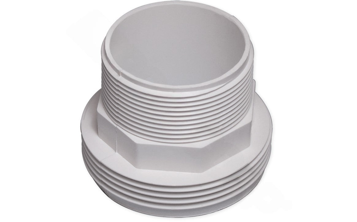 Waterway 417-5140 2" MBT x 2" MPT heater tailpiece front view