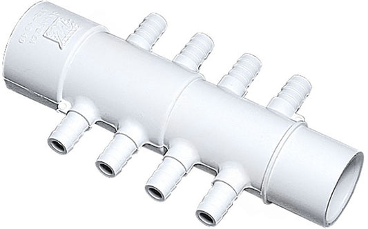 Waterway 672-4340 8-Barb Manifold front view