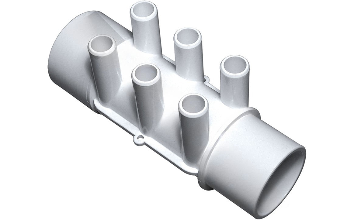 Front view of Waterway 672-4940 manifold