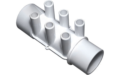Front view of Waterway 672-4940 manifold