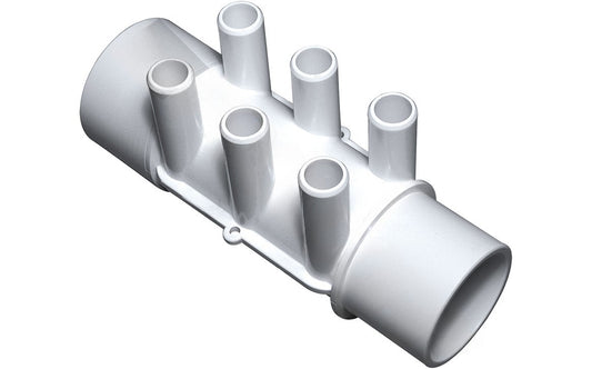 Front view of Waterway 672-4940 manifold