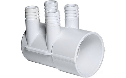 Front view of Waterway 672-7170 2" S x (4) 3/4" RB Ports Manifold