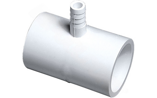 Waterway Plastics 1" slip tee fitting for pool plumbing