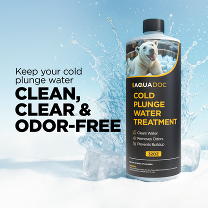 Simple weekly cold plunge maintenance