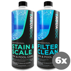 Spa Filter Clean & Stain and Scale Combo