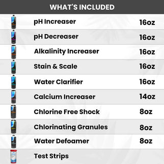 Chlorine Hot Tub Starter Kit for Spa