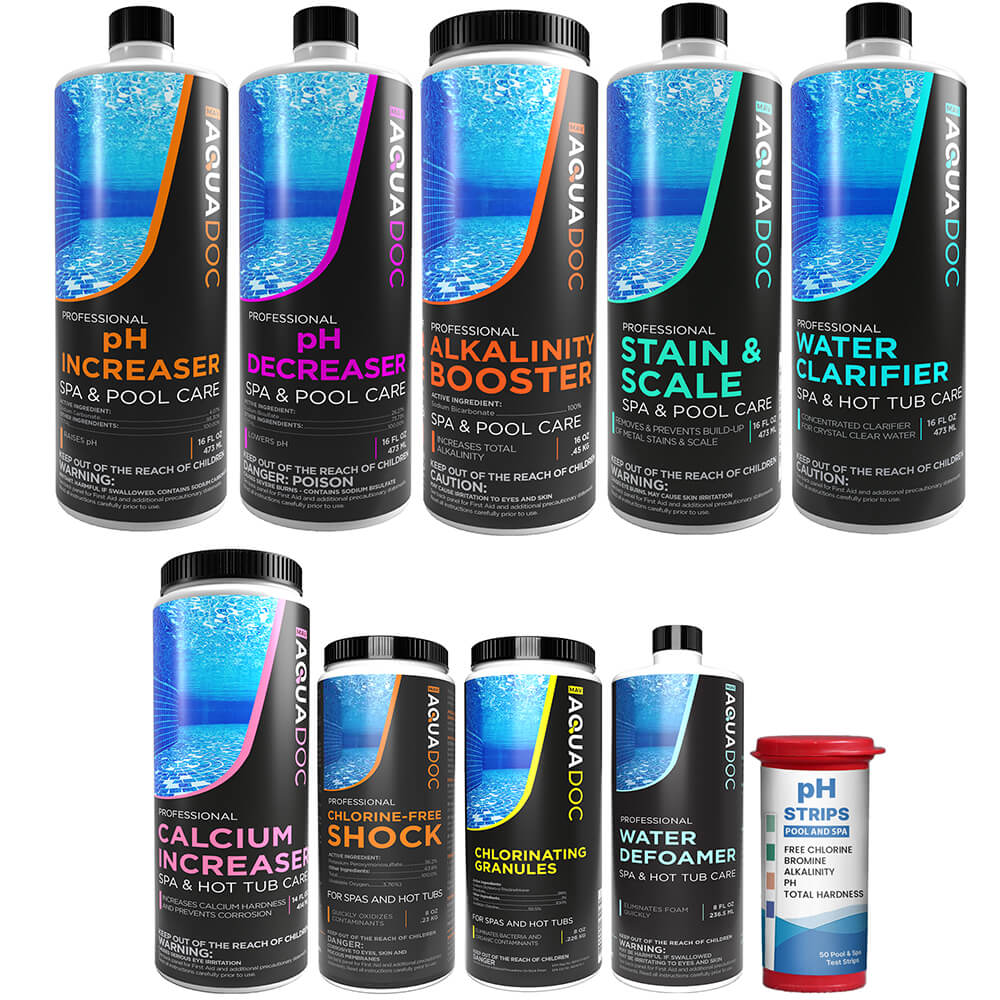 Chlorine Hot Tub Starter Kit for Spa